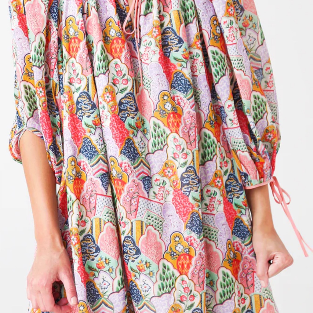 Rhode Multicolor Bohemian Dress